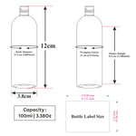 Load image into Gallery viewer, |ZMW56| Milky White Pet Bottle With White Mist Spray Pump Available Size_100ML
