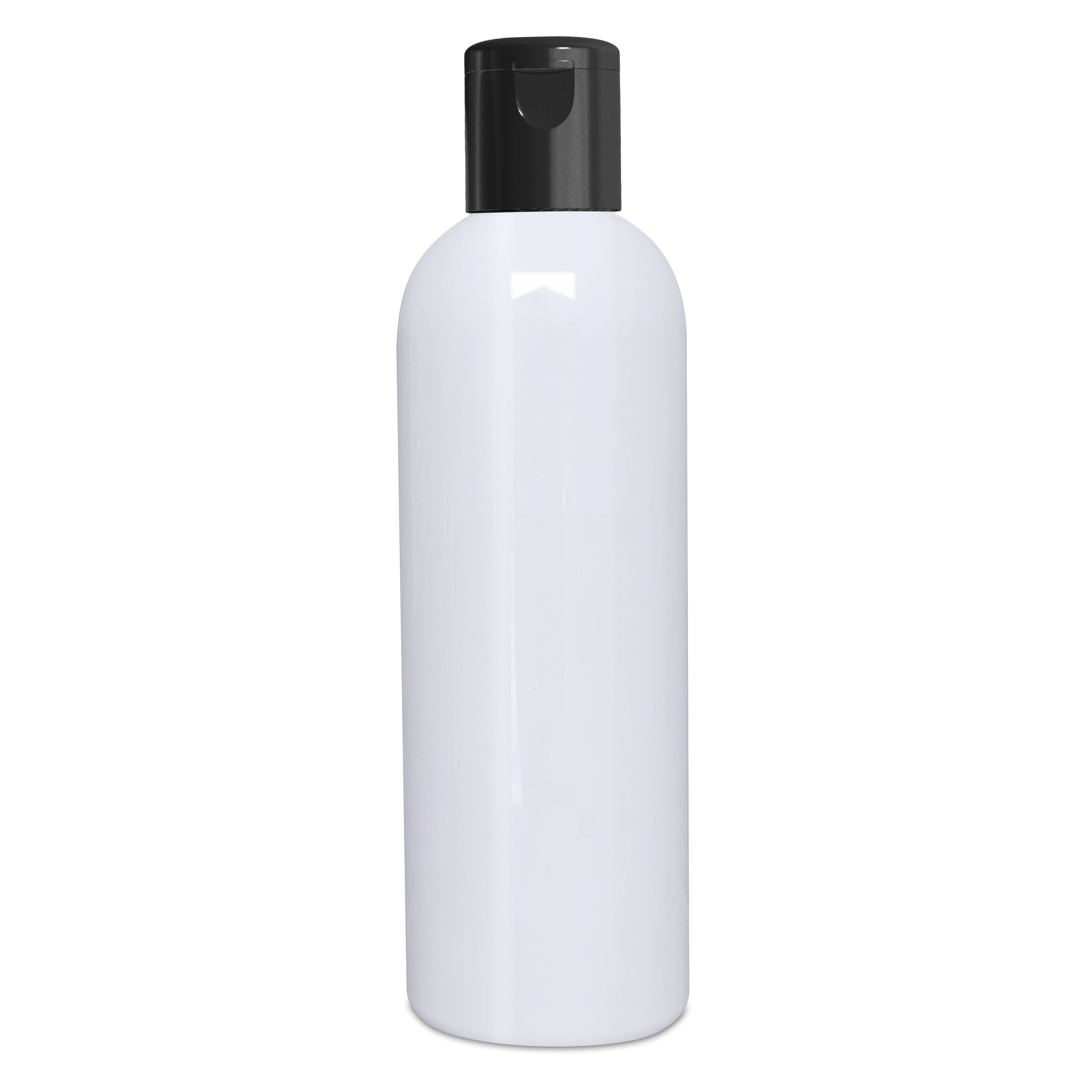 |ZMW57| Milky White Pet Bottle With Black Fliptop Cap Available Size_100ML