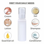 Load image into Gallery viewer, |ZMW60| Milky White Pet Bottle With White Lotion Pump Available Size_50ML
