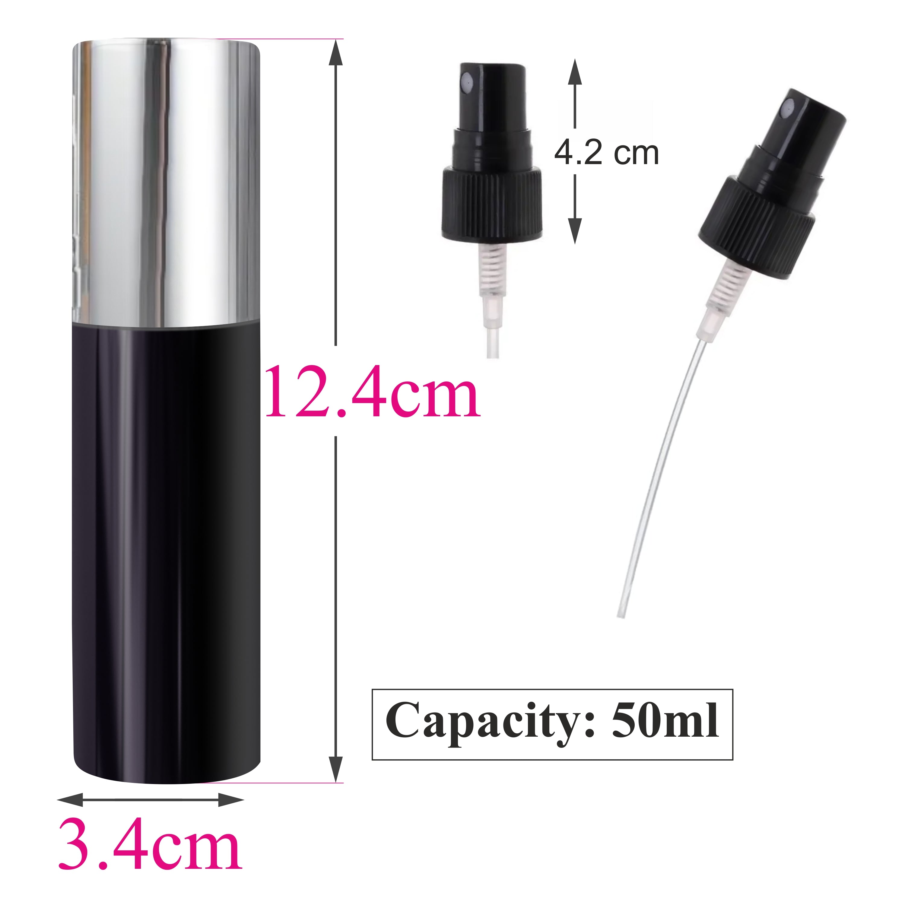 Zenvista, zenvista pakaging,cosmetic packaging, empty cosmetic packaging, empty bottles, black bottle, rose gold cap, airtight bottle, travel size bottle, reusable bottle, refilable bottle, serum bottle, hair oil bottle bottle, rose gold cap bottle