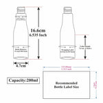 Load image into Gallery viewer, [ZMW11] Milky White Bottle With Gold Screw Cap - 200ml
