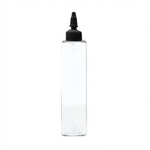 Load image into Gallery viewer, [ZMT147] Transparent Bottle With Black Twist Top Cap - 20ml, 50ml, 100ml &amp; 200ml
