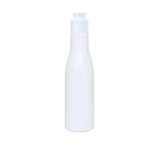 Milky White Asta Bottle , White PET  Bottle , Zenvista Packagings, Packagings Solution, Kettle cap,  White  Asta Bottle with  White Kettle cap, Cosmetic Bottle, Cosmetic Products, Packaging Bottle For  Shampoo, Lotions, Hand Wash, Body Wash, Mssage Oil