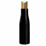 Load image into Gallery viewer, ZMK28 | BLACK COLOR ASTA BOTTLE WITH GOLD PLATED DISKTOP CAP | 200ML |
