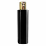 Load image into Gallery viewer, Black Color Premium Empty Pet Bottles With Gold Plated Flip-Top Cap 200ML [ZMK35]
