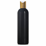 Load image into Gallery viewer, |ZMK23| BLACK COLOR BOTTLE WITH GOLDEN/WHITE DISKTOP CAP Available Size: 200ml
