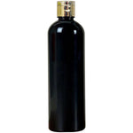 Load image into Gallery viewer, Black Color Bottle With Metalized Gold Flip Top Cap-500ml [ZMK18]
