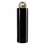 Load image into Gallery viewer, Black Color Premium Empty Pet Bottles With Gold Plated Dome Cap 200ML [ZMK43]
