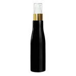 Load image into Gallery viewer, |zmk09| Black Color Bottle With Gold Plated White Mist Pump-100ml-200ml
