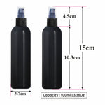 Load image into Gallery viewer, |ZMK25|  BLACK COLOR BOTTLE WITH BLACK  LOTION PUMP Available Size: 100ml, 200ml
