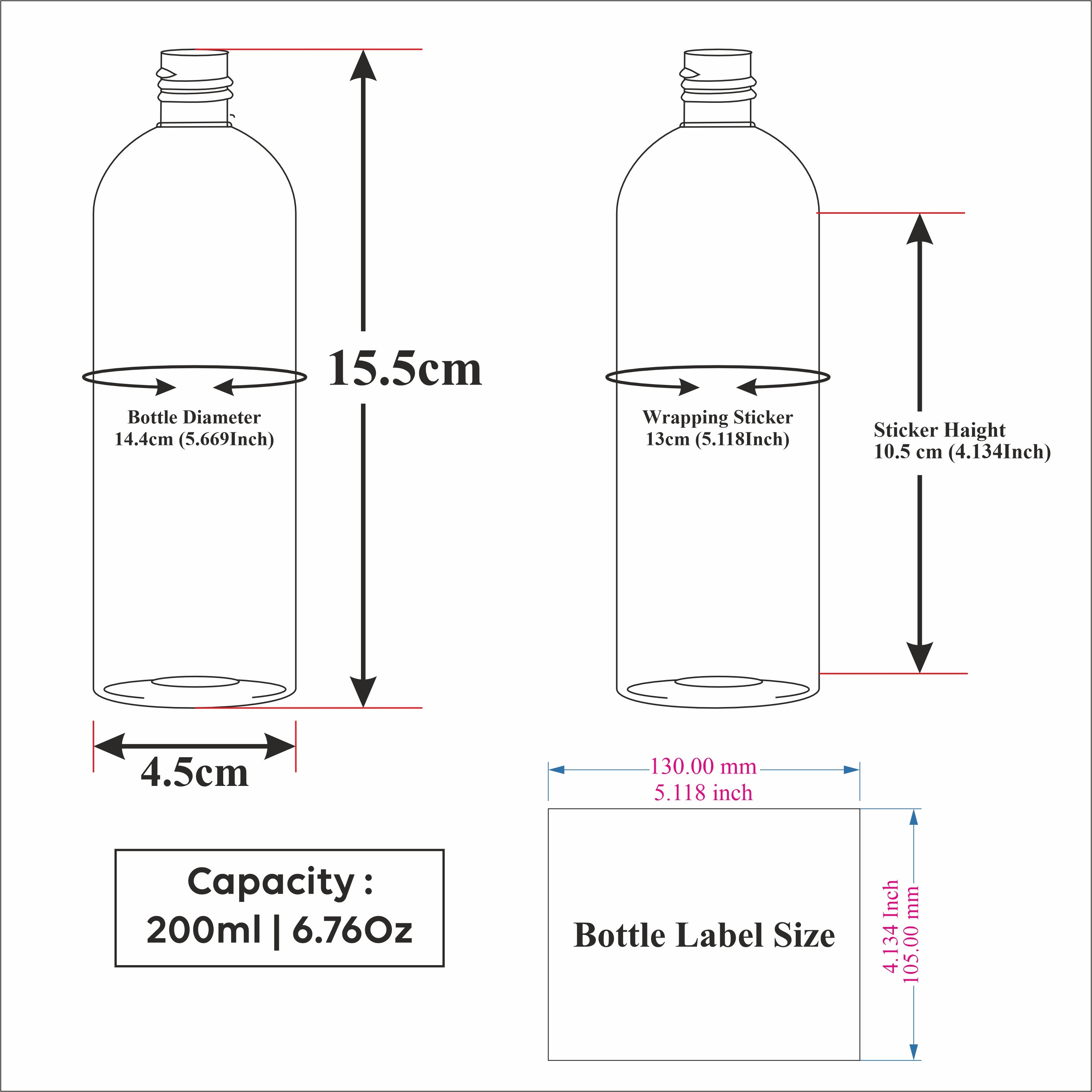 [ZMK44] BLACK COLOR PET ROUND BOTTLE WITH BEAUTIFUL BLACK SPRAY PUMP | 100ML & 200ML