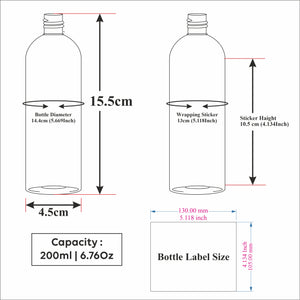 [ZMK44] BLACK COLOR PET ROUND BOTTLE WITH BEAUTIFUL BLACK SPRAY PUMP | 100ML & 200ML