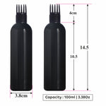 Load image into Gallery viewer, Black Color Applicator Bottle With Black Color Applicator-100ml &amp; 200ml [ZMK10]
