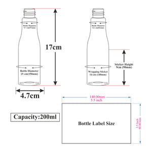 [ZMK26] Black Bottle With Gold  Black Dispenser Pump - 200ml