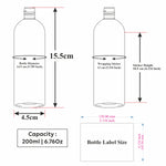 Load image into Gallery viewer, |ZMK23| BLACK COLOR BOTTLE WITH GOLDEN/WHITE DISKTOP CAP Available Size: 200ml
