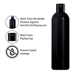 Load image into Gallery viewer, Black Color Bottle With Black Flip Top Cap-100ml &amp; 200ML [ZMK05]
