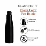 Load image into Gallery viewer, ZMK33 |  BLACK COLOR ASTA BOTTLE WITH BLACK SCREW CAP | 100ML &amp; 200ML
