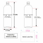 Load image into Gallery viewer, [ZMK44] BLACK COLOR PET ROUND BOTTLE WITH BEAUTIFUL BLACK SPRAY PUMP | 100ML &amp; 200ML
