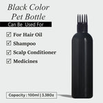 Load image into Gallery viewer, Black Color Applicator Bottle With Black Color Applicator-100ml &amp; 200ml [ZMK10]

