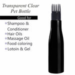 Load image into Gallery viewer, |ZMK24| BLACK COLOR BOTTLE WITH BLACK APPICATOR CAP Available Size: 100ml, 200ml
