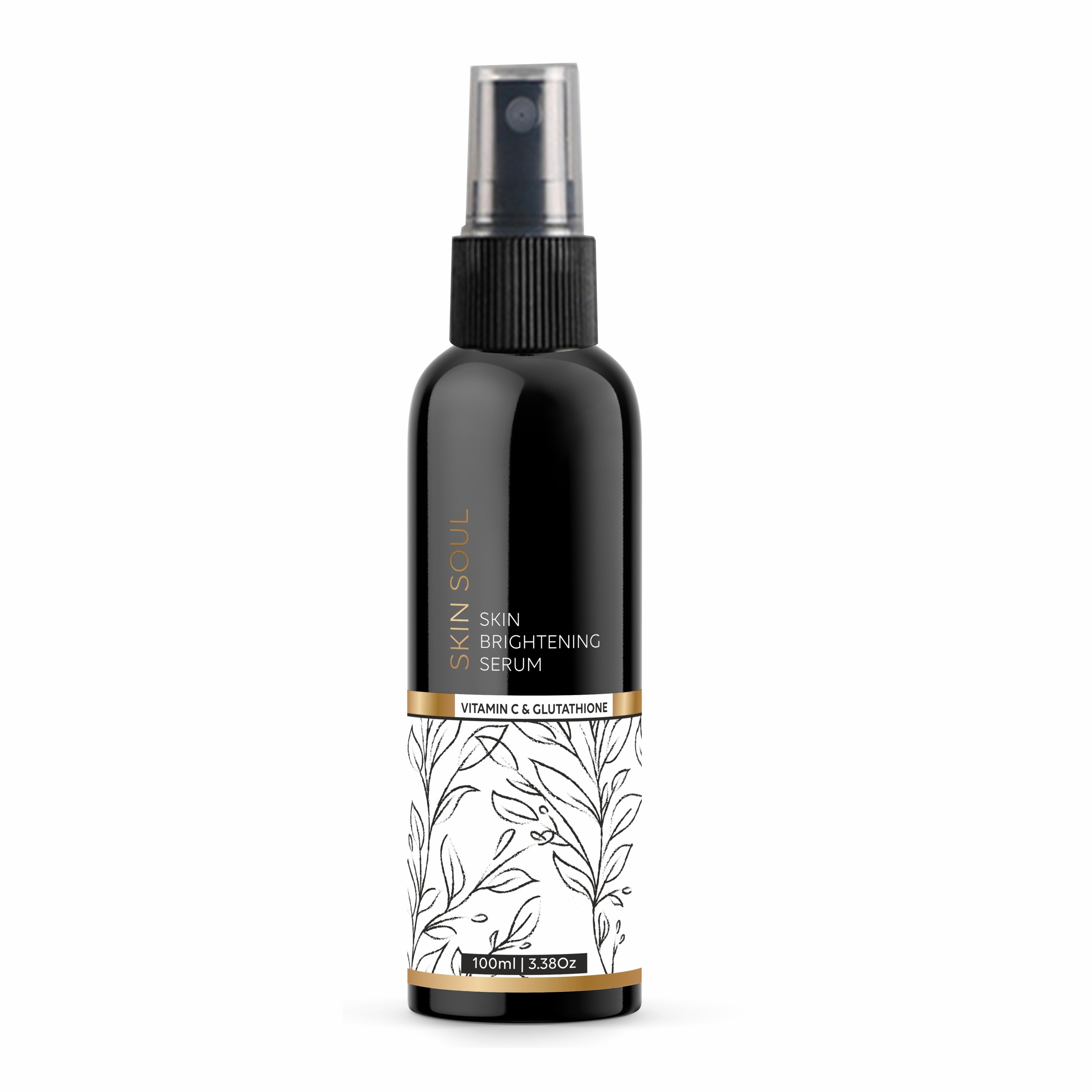 [ZMK44] BLACK COLOR PET ROUND BOTTLE WITH BEAUTIFUL BLACK SPRAY PUMP | 100ML & 200ML