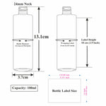 Load image into Gallery viewer, Black Color Premium Empty Pet Bottles With Black Dispenser Pump 100ml, 200ML [ZMK41]
