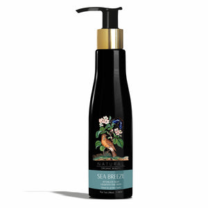 [ZMK26] Black Bottle With Gold  Black Dispenser Pump - 200ml