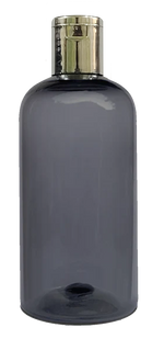 Load image into Gallery viewer, [ZMT123] Round Shoulder Grey Bottle With Silver Flip-top Cap
