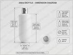 Load image into Gallery viewer, [ZMWH23] Hdpe White Cupbase Bottle With Silver Fliptop Cap -100ml and 250ml
