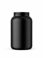 Load image into Gallery viewer, [ZMJ19] Black Color Micra Jar With Golden Streak Cap- 250gm
