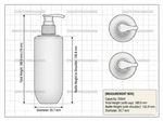Load image into Gallery viewer, [ZMWH20] HDPE White Cupbase Bottle With White Ribbed Dispenser Pump- 100 &amp; 250ml
