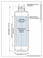 Load image into Gallery viewer, [ZMT01] Frosted Bottle With Gold  Disk Top Cap - 200ml

