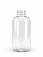 Load image into Gallery viewer, [ZMT133] Transparent Clear Round Bottle With Golden Dome Cap  100 ml , 200 ml &amp; 300 ml
