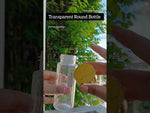 Load and play video in Gallery viewer, [ZMT132] Transparent Bottle With Gold Screw Cap   100ml &amp; 150ml  &amp; 200ml
