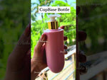Load and play video in Gallery viewer, [ZMWH45] Pink Cupbase Bottle With Gold White Dispenser - 250ml
