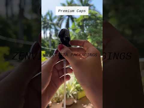 [ZMPC28] Black Trigger Spray Cap - 24mm