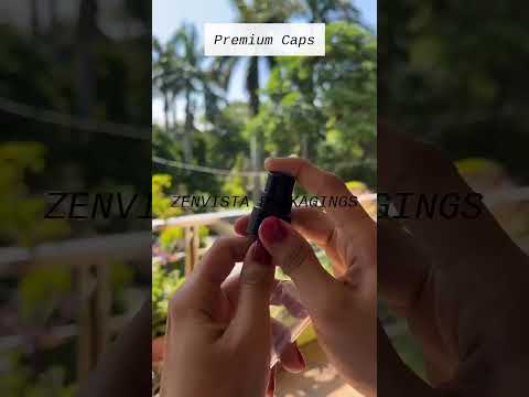 [ZMPC10] Black AS Lotion Pump With Silver Streak Transparent Cap- 20mm & 24mm