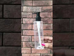 Load and play video in Gallery viewer, Transparent Square Bottle With Black Dispenser Pump- 200ml [ZMT22]
