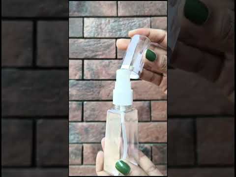 Transparent Bottle with Lotion Pump - 50ml [ZMT56]