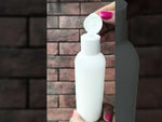 Load and play video in Gallery viewer, (ZMW106) Milky White Bottle with White Bek Cap 100ml,200ml,300ml
