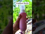 Load and play video in Gallery viewer, [ZMWH42] Pink Cupbase Bottle With White Sunscream Lotion Pump - 250ml
