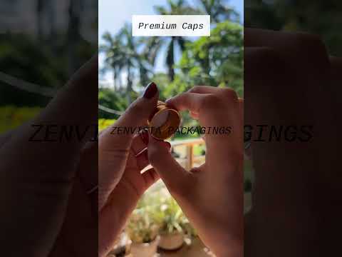 [ZMPC27] Golden Aluminium Tin Cap - 20mm, 24mm