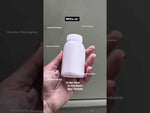 Load and play video in Gallery viewer, [ZMJ75] White Color Jar With White Cap- 150cc
