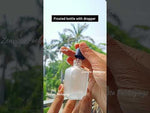 Load and play video in Gallery viewer, [ZMG211] Frosted Ractangle Bottle With Black Droper - 30ml
