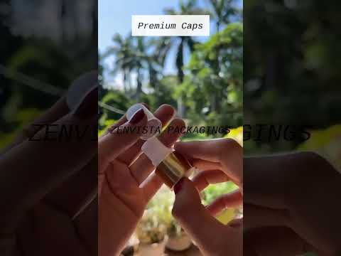 [ZMPC12] Gold White Mist Spray Pump With Transparent Cap- 20mm & 24mm