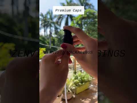 [ZMPC31] Black Novo Lotion Pump Cap - 20mm