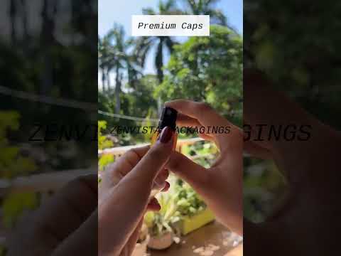 [ZMPC13] Gold Black Mist Spray Pump With Transparent Cap- 20mm & 24mm