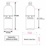 Load image into Gallery viewer, Black Color Bottle With Metalized Gold Flip Top Cap [ZMK18] 100ml, 200ml, 500ml
