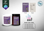 Load image into Gallery viewer, Customized Editable Candle Label, Candle Label Design, Candle Sticker, Custom Product Label, Canva Labels, DIY Candle Label, Printable label
