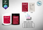 Load image into Gallery viewer, Customized Editable Candle Label, Candle Label Design, Candle Sticker, Custom Product Label, Canva Labels, DIY Candle Label, Printable label
